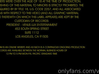 Venus Lux  amazing wench fucks herself with sex toys