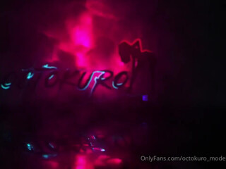 Octokuro cute whore posing in lingerie