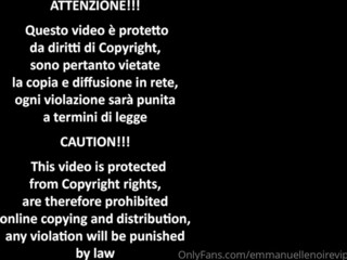 Emmanuelle Noire Slender confused