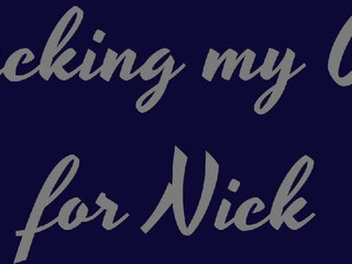 ThisIsFuckingFun Fucking My Ass For Nick famous slut fucks both holes