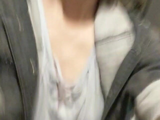 charlotte big tit babe pulls clit