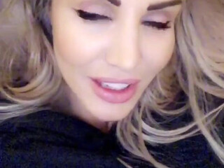 danniiharwood girl with a beautiful body performs a striptease