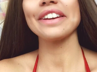 chloelamour big breasted passion rubs the body with oil