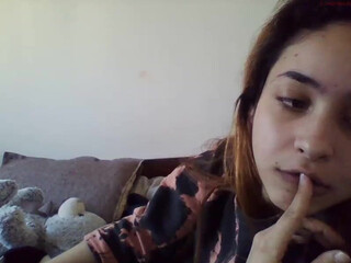 dreianova cute with pigtails jumps on sex toy