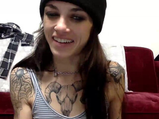 demoniaxxfieldsxx exquisite mare with a tattoo shows the charms