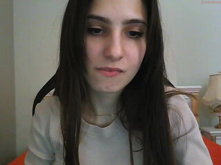 uniwp and finally decided to jerk off her shaved pussy