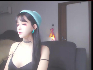 cute_dami buxom cutie is played with dildo