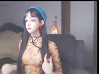 cute_dami ambitious thing handjob pussy