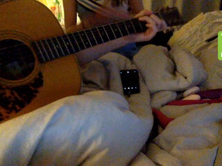 coupleintheusa harsh woman caresses her breasts