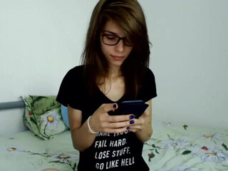 annais_ blonde with cool ass shows wide anus