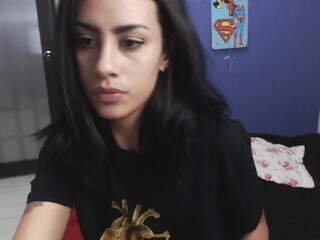 julieth_lovelace11 gorgeous chick jerks off her pussy with phallus