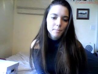 tinytatertot chick with slack tits dancing in front of the camera