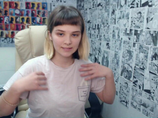 monstera_ tiny in a mask caresses the vagina