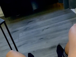 LockedSubJordy aka lockedsubJordy onlyfans charming girl strips in front of the camera