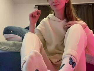 Young Goddes onlyfans spread her legs and caresses herself