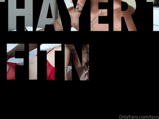 Crystal Thayer onlyfans skinny chick masturbates through her pussy panties