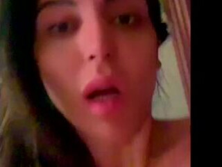 Nathy Dias aka oficial_nathy0 onlyfans appetizing dancer poses for the camera