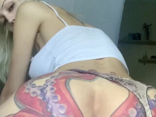 Telari Love onlyfans hot slut caresses big tits