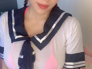 Maria Nagai onlyfans busty  cam girl  masturbates cunt