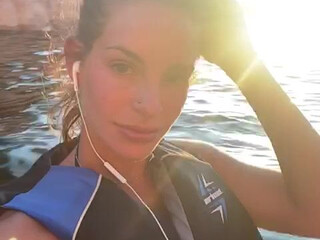 Kimmy Granger onlyfans bitch in stockings tightly hammering herself with a bottle