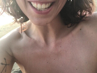 Jade Nile onlyfans hot brunette girl gently masturbates cunt