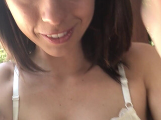 Jade Nile onlyfans dark haired bitch gently pulls pussy