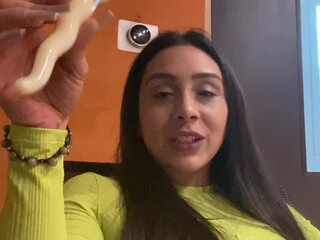 Lilly Hall onlyfans cute brunette fucked cunt with phallus