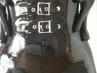 Latexx Lara onlyfans mature skin fucks itself with a phallus