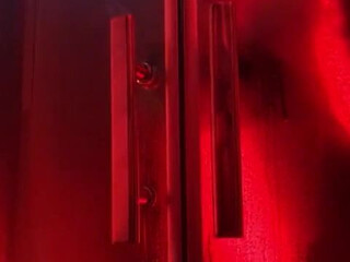 Julia Abrams onlyfans painted chick sucks dildo