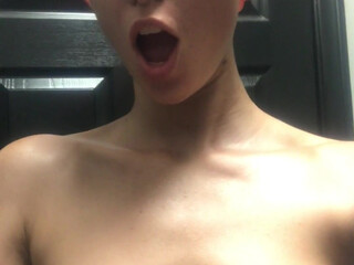 Haley Reed onlyfans busty doll and her blue friend