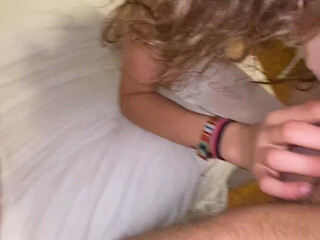 GothJock onlyfans plump little devil gently massages pussy