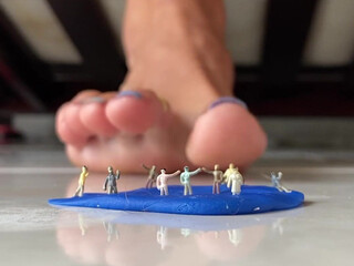 Goddess Tall Tasha onlyfans gorgeous lady caresses shaved vagina