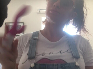 Brunette Barbie onlyfans naked beauty in the kitchen