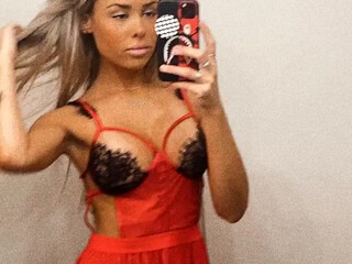 Annalise onlyfans sweet lady caresses pussy