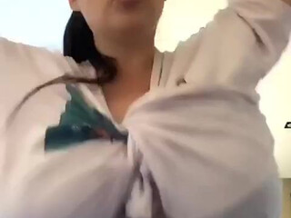 Anissa Jolie onlyfans busty passion caress nipples