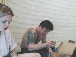 dale_charming naughty nipple performs a light striptease