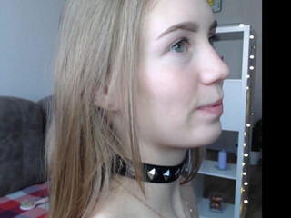 cumonclit painted slut caresses small tits