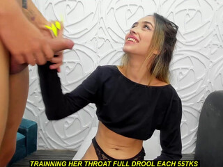 bluesky petite slut masturbates with her fingers