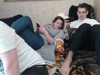 tommy_blonde cute confused lustfully communicates in fries