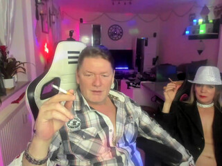 thedarksideoflive gorgeous chick caresses shaved cunt