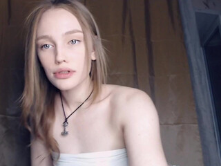 marie_blue blissful devil caresses shaved vagina