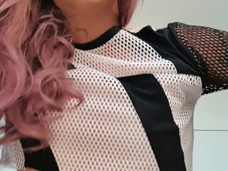 Brooke Spearz naughty queen puts on beautiful tits