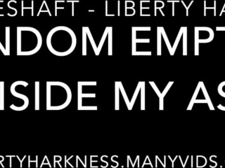 Liberty Harkness  cute babe caresses shaved cunt