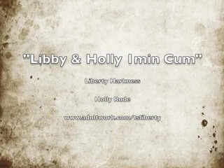 Liberty Harkness  charming lady blissfully bares
