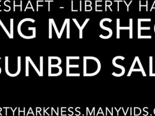 Liberty Harkness   sexually jerking pussy