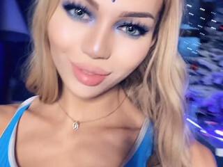 iammery  shy young lady caresses intimate places