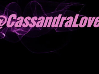 Cassandra Lovelox  cute wench pulls vagina with phallus