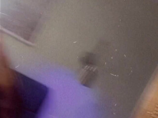 TS Aliyah Rose charming swiver touches pussy dildo