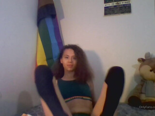 Jojo Hunt naughty slut posing in lingerie