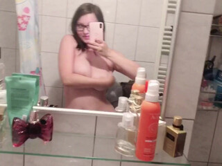 MV_Crush naughty fat lady is fondling saggy boobs